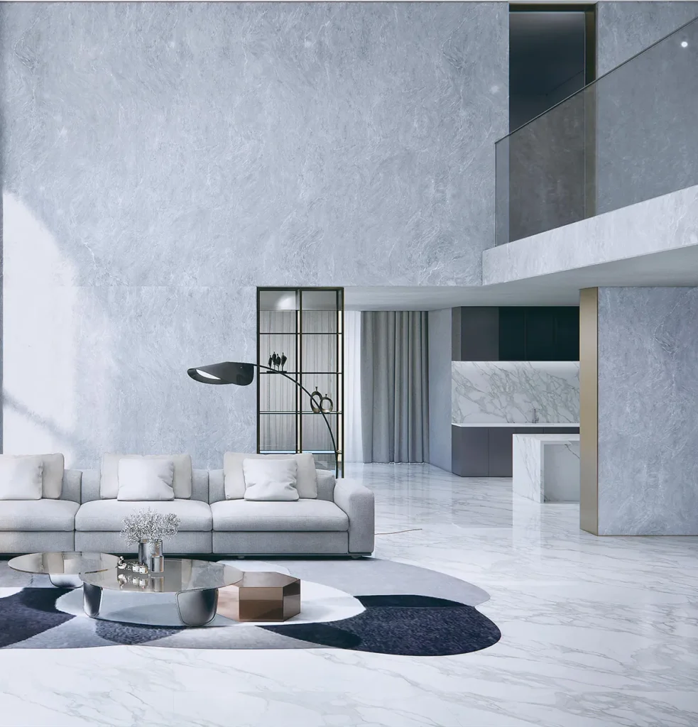 high end residential project interior flooring